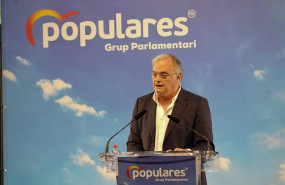 ep esteban gonzalez pons durante su intervencion en la clausura de las jornadas interparlamentarias