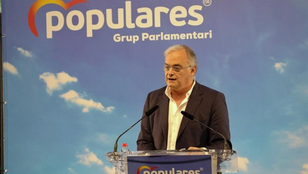 ep esteban gonzalez pons durante su intervencion en la clausura de las jornadas interparlamentarias