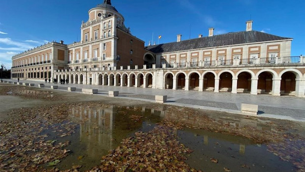 ep fachada sur del palacio real de aranjuez