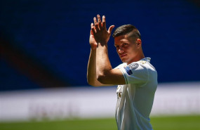 ep futbolistta luka jovic durantepresentacionnuevo jugadorreal madrid