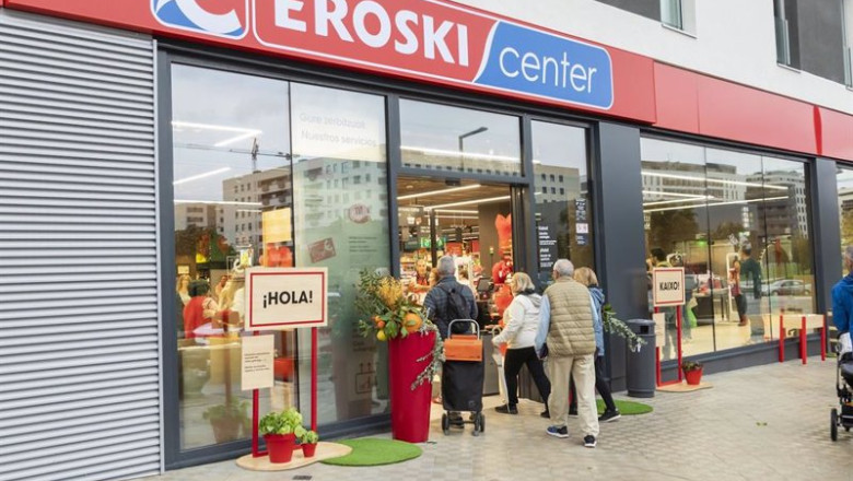 ep imagen del nuevo supermercado eroski de pamplona ep imagen del nuevo supermercado eroski de pamplona