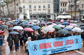 ep imagenes de la marcha convocada por la asociacion victimas del descarrilamiento de adamuz el