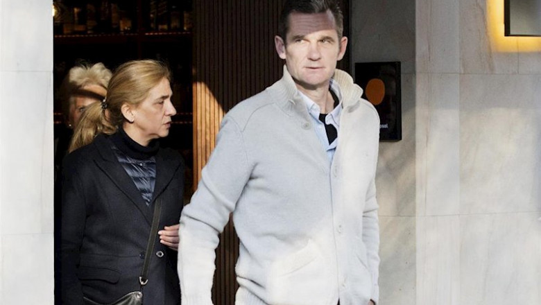 ep inaki urdangarin y la infanta cristina en vitoria