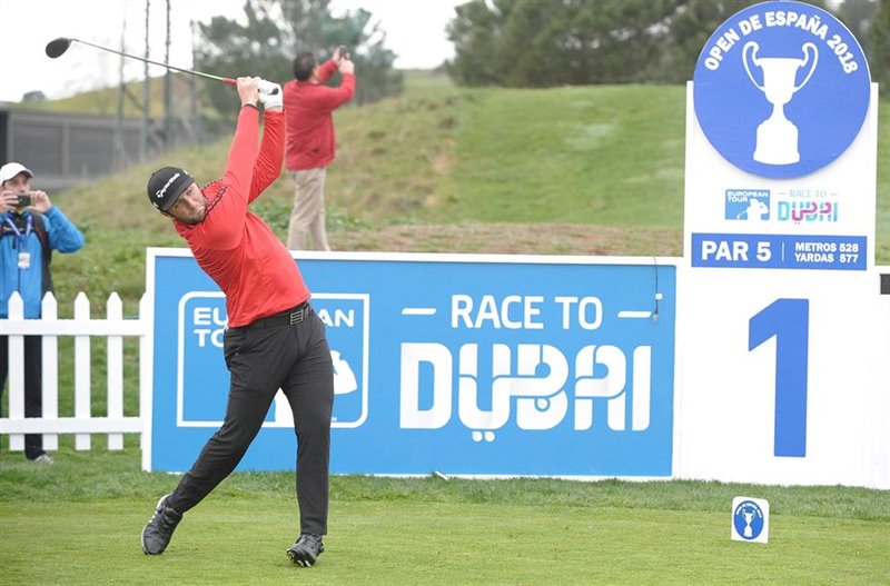 ep jon rahm durante el pro am del open de espana