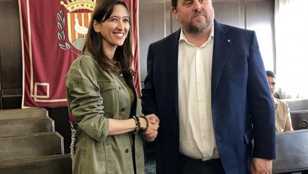 ep la alcaldesa nuria parlon psc vicepte oriol junqueras erc