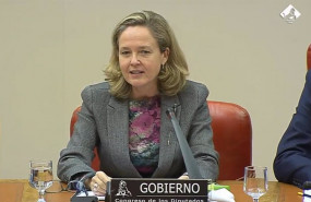 ep la ministra de asuntos economicos nadia calvino en el congreso el 9 de diciembre de 2020