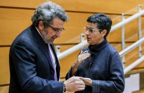 ep la ministra de asuntos exteriores union europea y cooperacion arancha gonzalez laya durante la