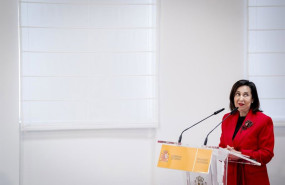 ep la ministra de defensa margarita robles preside el acto de entrega del premio soldado idoia