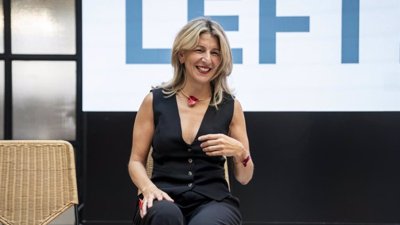 ep la ministra de trabajo y economia social en funciones y lider de sumar yolanda diaz ep la ministra de trabajo y economia social en funciones y lider de sumar yolanda diaz