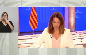 ep la portavoz del govern meritxell budo