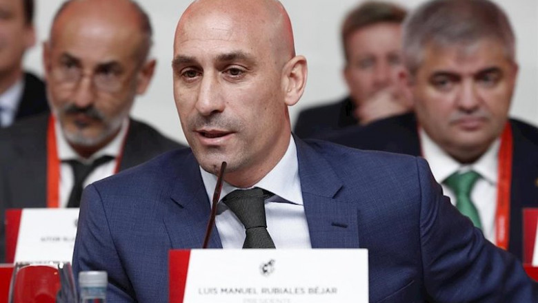 ep luis rubiales presidente de la rfef en la asamblea general de junio de 2019 en la ciudad del 20191115130604