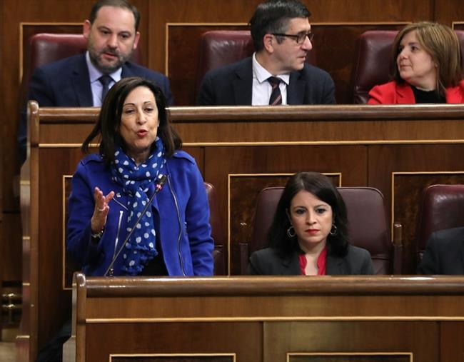 Margarita Robles en la sesión de control al Gobierno en el Congreso | EUROPA PRESS ep margarita roblesla sesioncontrolgobiernocongreso 20180221111705