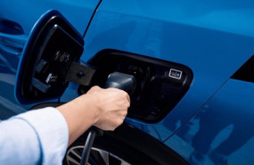 ep punto de carga de un coche electrico