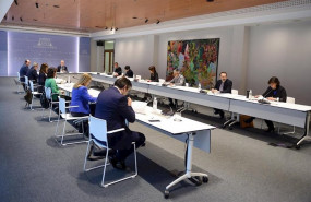 ep reunion del lehendakari inigo urkullu con los lideres de partidos politicos en lehendakaritza