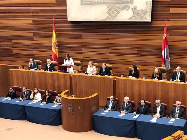 Acto conmemorativo en las Cortes de CyL con Congreso y Senado 12-3-2018 | EUROPA PRESS ep acto conmemorativolas cortescylcongresosenado 12-3-2018