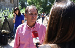 ep adrian federighi cunado de la exesquiadora blanca fernandez ochoa ofrece declaraciones a los