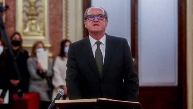 ep archivo   el exministro socialista angel gabilondo toma posesion para el cargo del defensor del