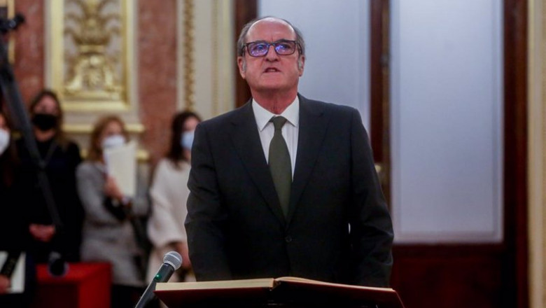 Archivo - El exministro socialista Ángel Gabilondo toma posesión para el cargo del Defensor del Pueblo, a 18 de noviembre de 2021, en Madrid, (España). | Ricardo Rubio - Europa Press - Archivo ep archivo el exministro socialista angel gabilondo toma posesion para el cargo del defensor del