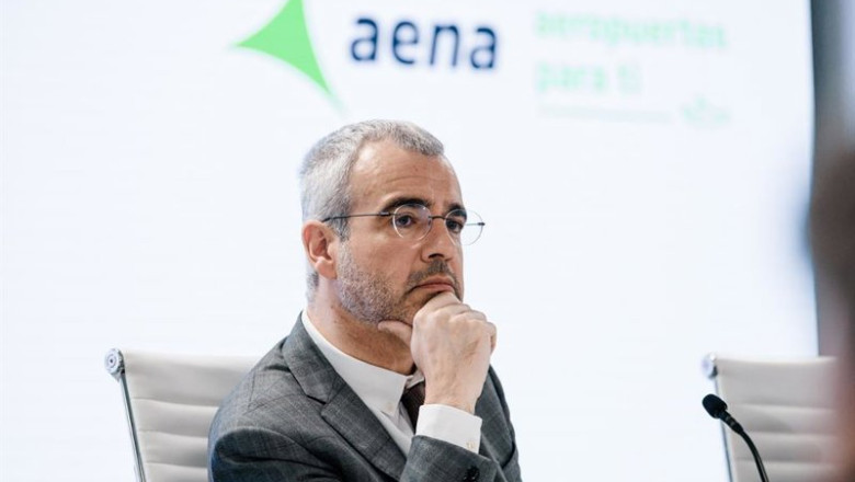 ep archivo   el presidente y consejero delegado de aena maurici lucena durante la presentacion del