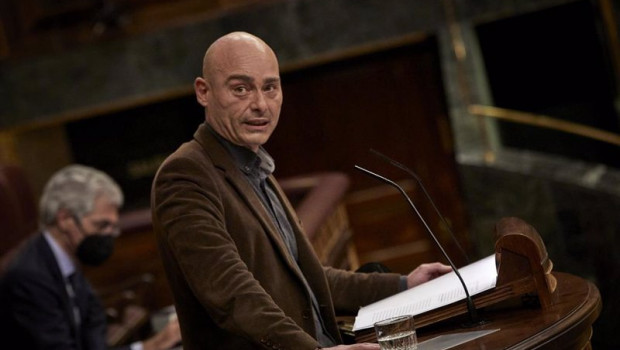 ep archivo   el secretario general del grupo parlamentario de unidas podemos txema guijarro