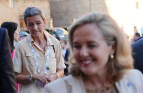 ep archivo   la exvicepresidenta y comisaria de competencia de la comision europea margrethe
