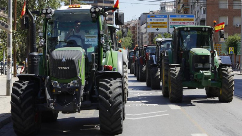 ep archivo   tractores en las calles