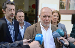 ep el candidato a la presidencia de ciudadanos francisco igea atiende a los medios de comunicacion
