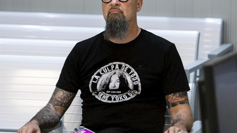 El cantante de Def con Dos, César Augusto Montaña, durante el juicio | POOL - Archivo ep el cantante de def con dos cesar augusto montana durante el juicio