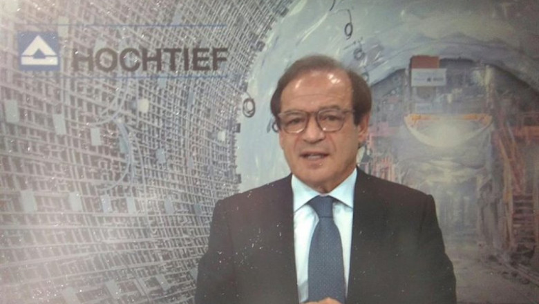 ep el consejero delegado de acs y presidente ejecutivo de hochtief marcelino fernandez verdes