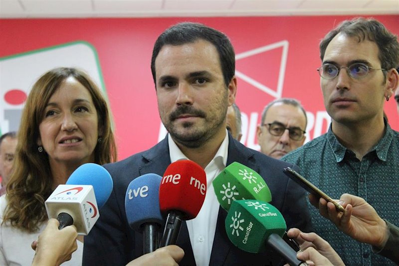 ep el coordinador general de izquierda unida alberto garzon