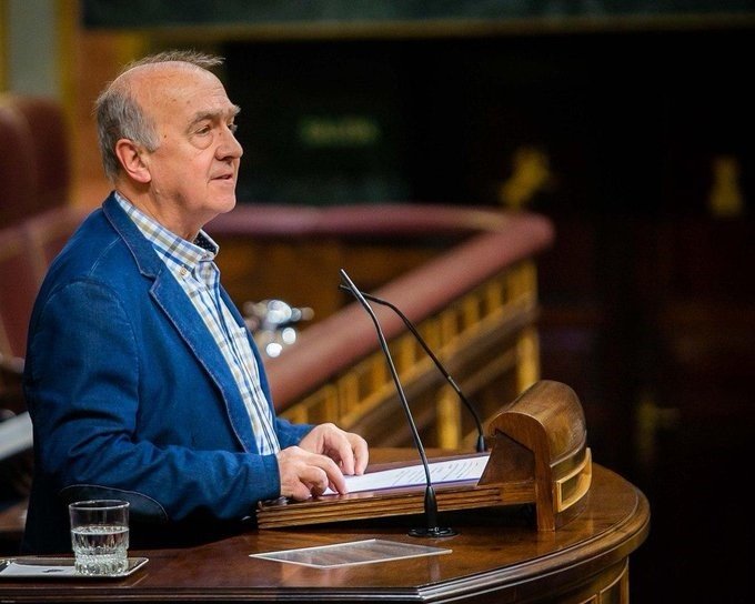 El diputado de EH-Bildu Iñaki Ruiz de Pinedo, ante el Pleno del Congreso | CONGRESO ep el diputado de eh-bildu inaki ruiz de pinedo ante el pleno del congreso