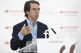 ep el expresidente del gobierno y presidente de la fundacion faes jose maria aznar ofrece la