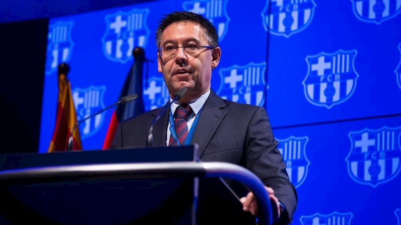 ep el presidente del fc barcelona josep maria bartomeu en su discurso ante el senado del club