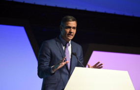 ep el presidente del gobierno pedro sanchez en el acto de inauguracion del des digital enterprise