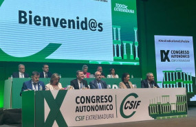 ep el presidente nacional de csif miguel borra en el ix congreso autonomico del sindicato en