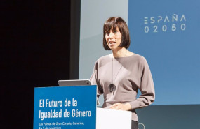 ep la ministra de ciencia e innovacion diana morant interviene en el acto de apertura del dialogo
