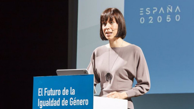ep la ministra de ciencia e innovacion diana morant interviene en el acto de apertura del dialogo