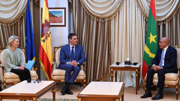 ep la presidenta de la comision europea ursula von der leyen el presidente del gobierno pedro