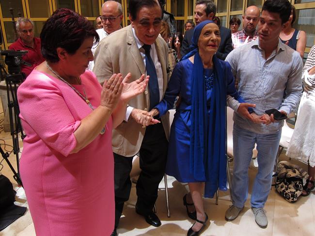 La visitante Alicia Alonso, visitante distinguida de Segovia | EUROPA PRESS ep la visitante alicia alonso visitante distinguidasegovia