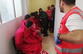 ep las personas rescatadasmartes reciben asistenciacruz roja