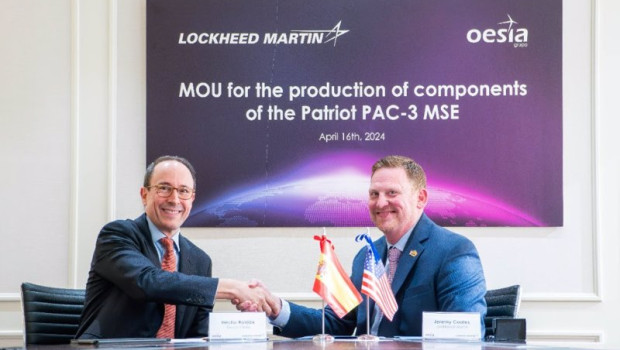 ep lockheed martin y grupo oesia firman un acuerdo de cooperacion industrial en espana