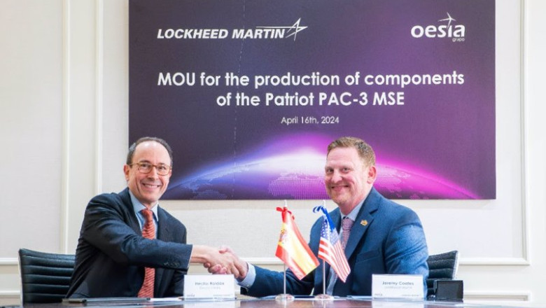 ep lockheed martin y grupo oesia firman un acuerdo de cooperacion industrial en espana ep lockheed martin y grupo oesia firman un acuerdo de cooperacion industrial en espana