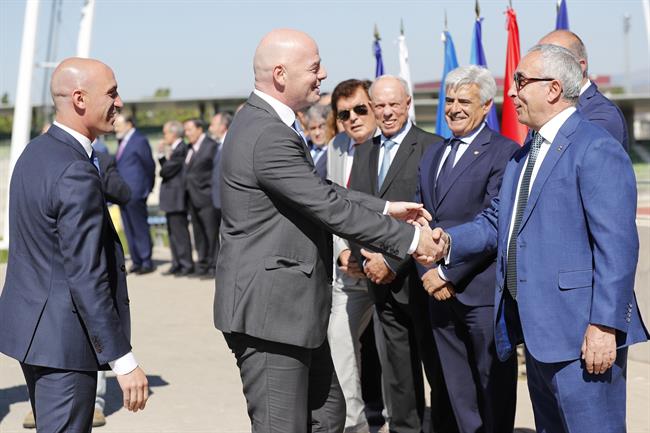 ep luis rubiales gianni infantinoalejandro blanco