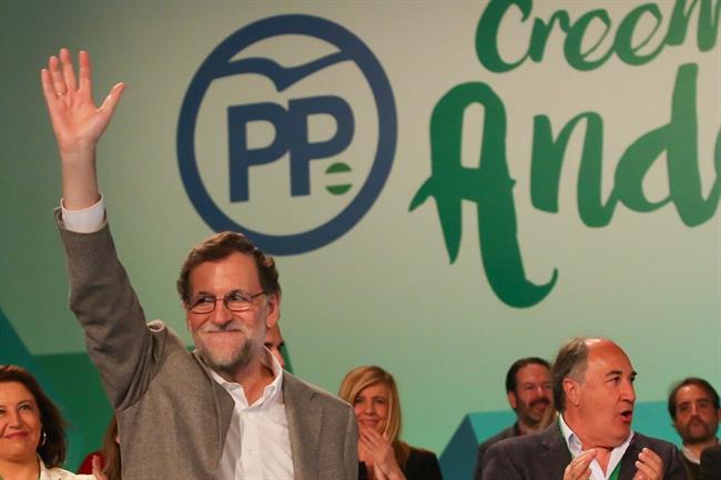 Mariano Rajoy en el Congreso del PP-A | EUROPA PRESS/ALEXZEA ep mariano rajoycongresopp-a