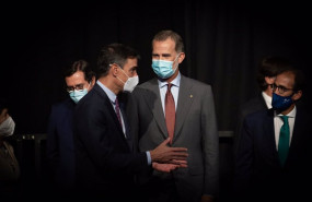 ep pedro sanchez y el rey en el salon automobile