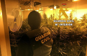 ep plantacionmarihuana localizadauna vivienda ocupadaroquetasmar almeria