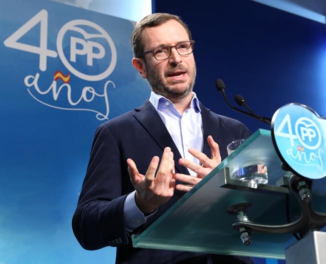 Rueda de prensa de Javier Maroto tras la reunión del Comité de Dirección del PP | EUROPA PRESS - Archivo ep ruedaprensajavier marotola reunioncomite de direccionpp 20180402124701