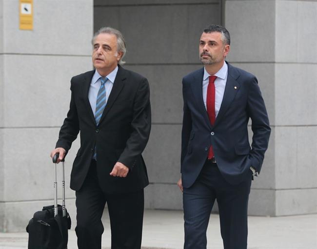 Santi Vila llega a la Audiencia Nacional para declarar por rebelión | EUROPA PRESS ep santi vila llegala audiencia nacionaldeclararrebelion
