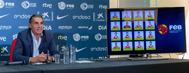 Sergio Scariolo, seleccionador nacional anuncia la lista de España | FEB ep sergio scariolo seleccionador nacional anuncialistaespana