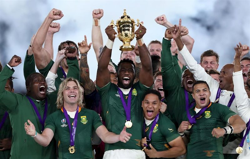 ep sudafrica campeona del mundo de rugby por tercera vez